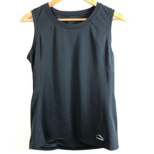 L.L. Bean Athletic Black Tank Top Womens Size M Regular